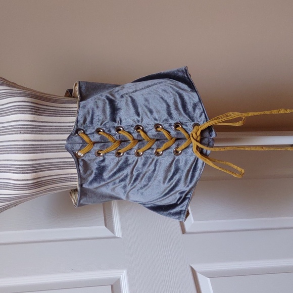 Damsel In This Dress Wench Under bust Corset Size 32 1/2ish - Picture 9 of 12